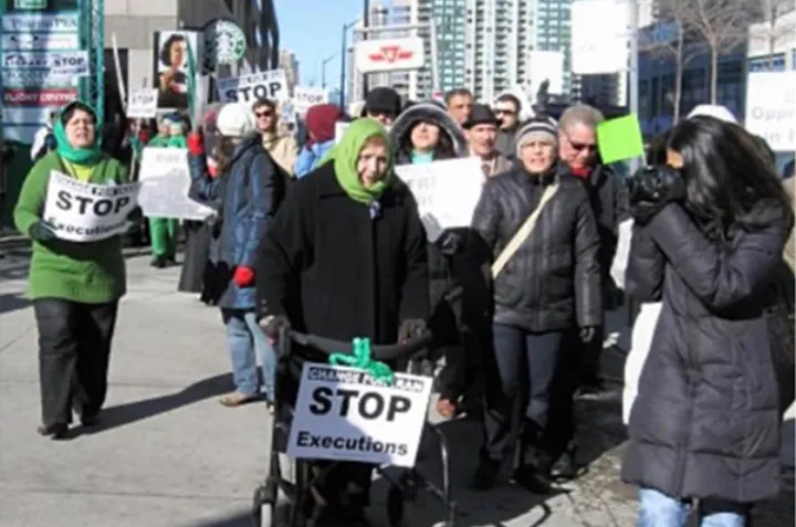 زخمِ خاوران در قلبِ مادری در تورنتو
